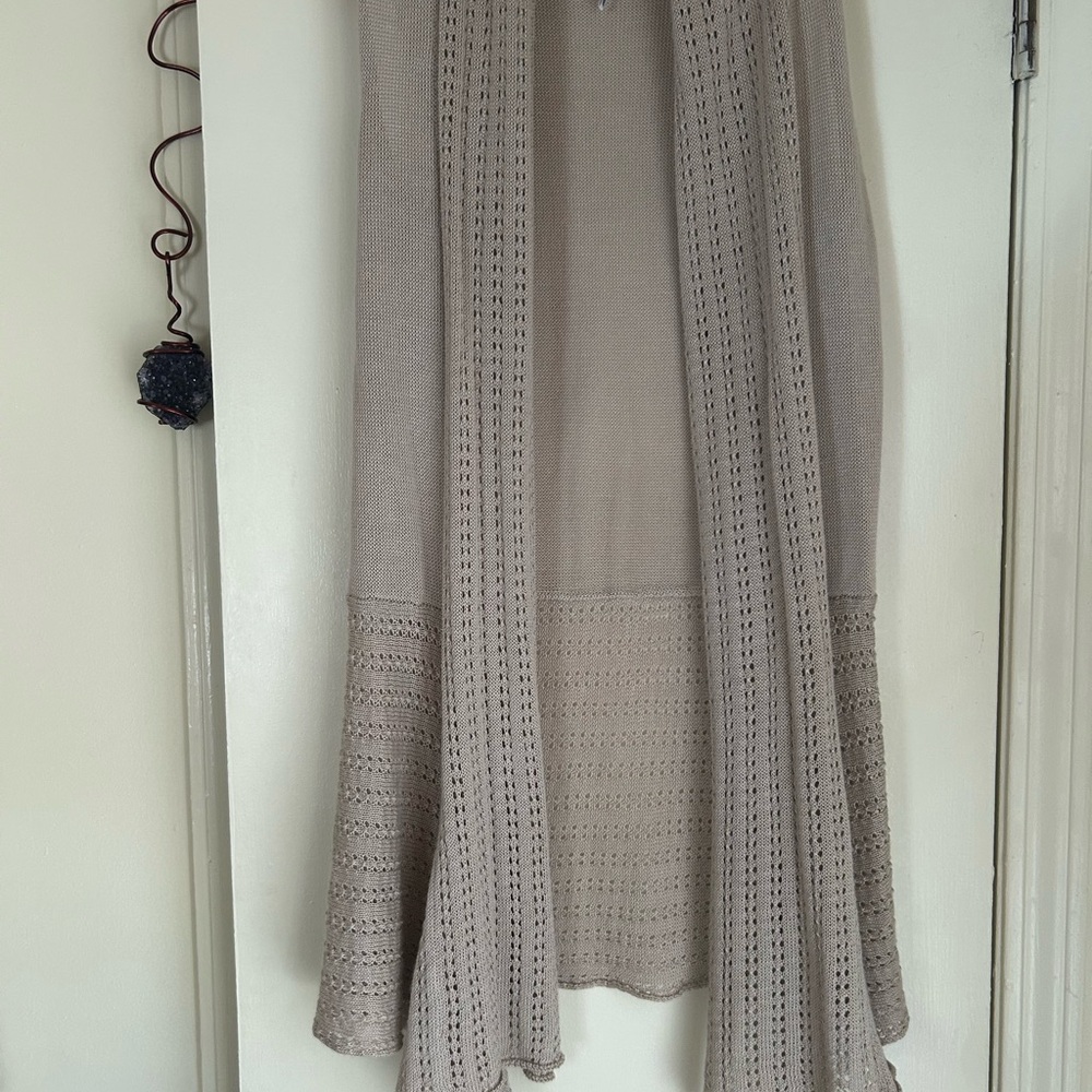 Millau Beige Knit Blouse